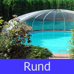 Runde Schwimmbadüberdachungen von Vöroka